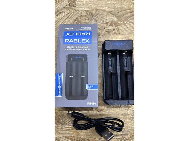 Зарядное устройство для Li-ion аккумуляторов Rablex RB414 2A Type-C - Фото 3