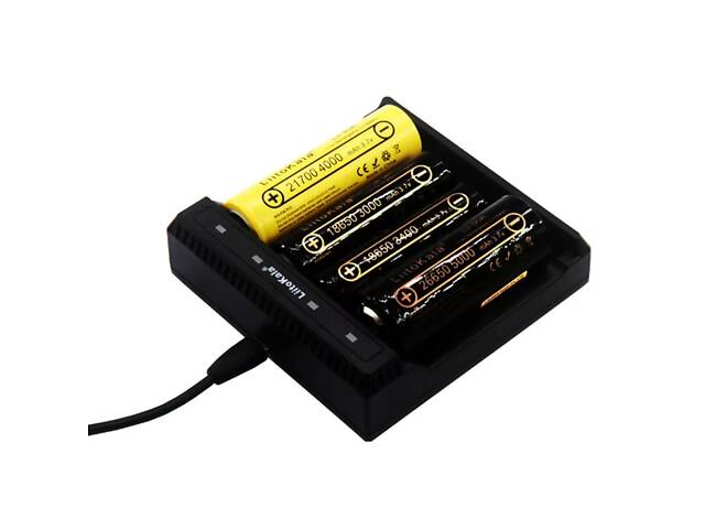 Зарядний пристрій LiitoKala Lii-L4 на 4 канали (1047-Lii-L4) - Фото 2