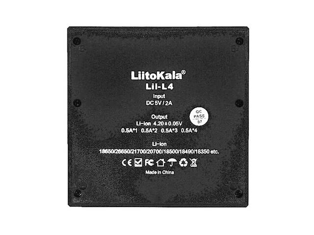 Зарядний пристрій LiitoKala Lii-L4 на 4 канали (1047-Lii-L4) - Фото 3