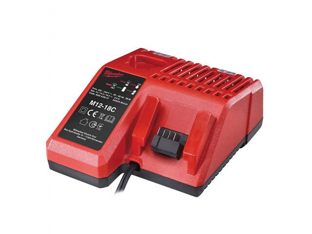 Зарядний пристрій Milwaukee M12-18C (4932352959) - Фото 1