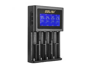 Зарядное устройство Golisi S4 Smart Battery Charger Black (az015-hbr)