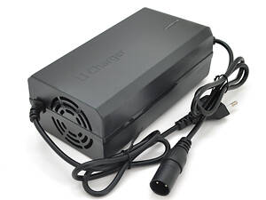 Зарядний пристрій Jinyi для акумуляторів Li-ion 72 V (84 V), 20S, 6 A, штекер 3-pin, з індикацією, BOX