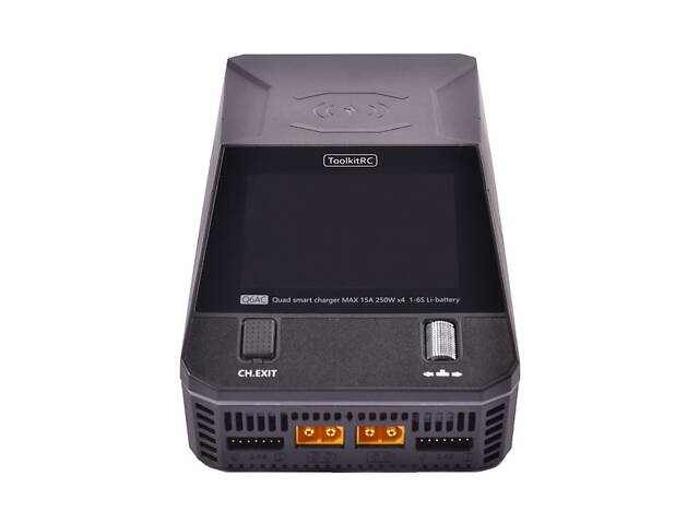 Зарядний пристрій кватро ToolKitRC Q6AC 1-6S 400W/1000W с/БП - Фото 5