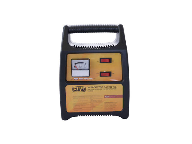 Зарядний пристрій Сила 6 В 12 В x 12 А стрілочний індикатор (900210) - Фото 2