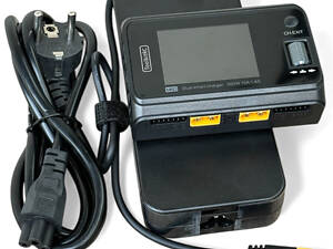 Зарядное устройство ToolkitRC M6D 500W 15A 1-6S с блоком питания ToolkitRC ADP200 200W 20V/5А, XT60