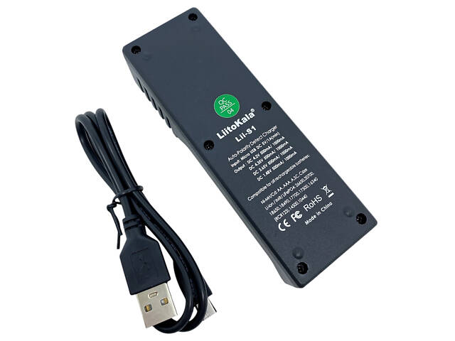 Зарядний пристрій зарядка для акумулятора 18650 та інших 1 комірка дисплей захист від перезаряду LiitoKala - Фото 6