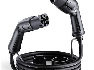 Зарядний кабель для електромобіля 22 кВт 32А 3-фази 5м Type 2 (станція) - Type 2 (європейське авто) Octa Energy, BMW Bol