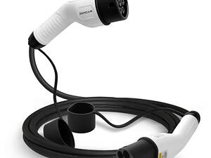 Зарядний кабель для електромобіля 7.4 кВт 32А 1-фаза 3м Type 2 (європейське авто) ZENCAR, BMW Bolt EV