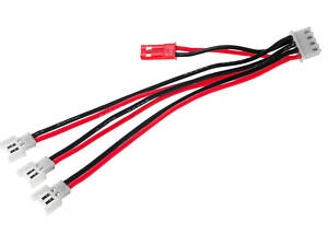 Зарядный кабель Dinogy 3 x Walkera/Hubsan