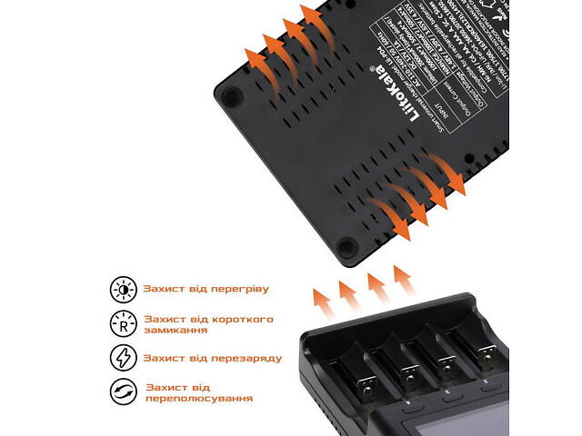 Зарядное устройство Li-ion/ NiMH LiitoKala Lii-PD4 на четыре канала - Фото 2