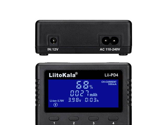 Зарядное устройство Li-ion/ NiMH LiitoKala Lii-PD4 на четыре канала - Фото 3