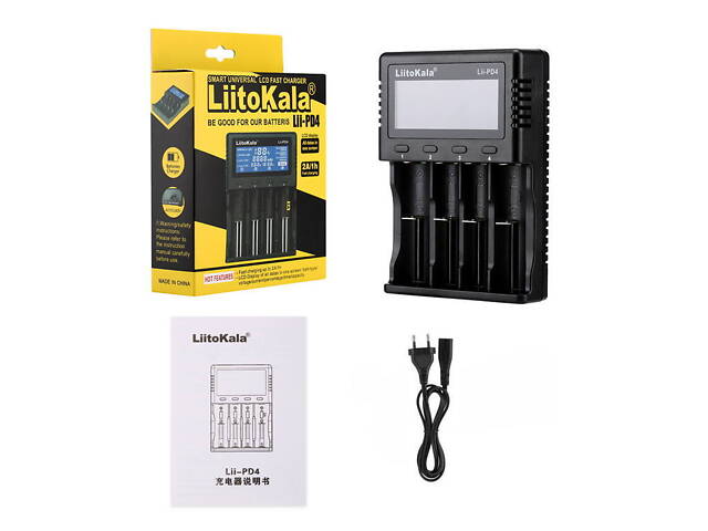 Зарядное устройство Li-ion/ NiMH LiitoKala Lii-PD4 на четыре канала - Фото 4