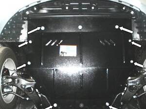 Защита двигателя Hyundai Sonata YF 2010-2014 Kolchuga