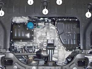 Защита двигателя Kia Rio ІV 2017- Kolchuga