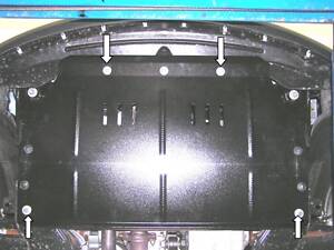 Защита двигателя Mazda CX-7 2006-2012 Kolchuga