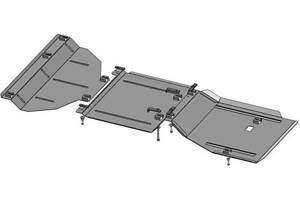 Захист двигуна на Chevrolet Captiva 2011-2018, Opel Antara 2011-2017 (Кольчуга)