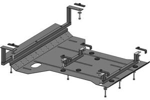 Захист двигуна на Mercedes C-Class 1993-2001 CLK-Class 1997-2002 (Кольчуга)