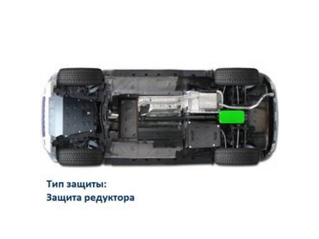 Защита двигателя на Subaru Forester 2008-2012 (Титан)