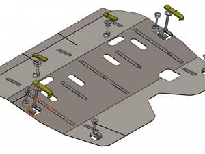 Захист двигуна Renault Logan 2004-2012 Kolchuga