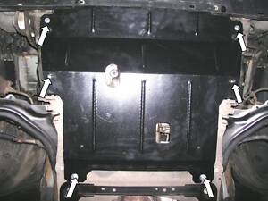Защита двигателя Renault Megane II 2002-2008 Kolchuga