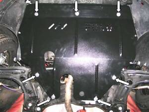 Защита двигателя Skoda Roomster 2006- Kolchuga
