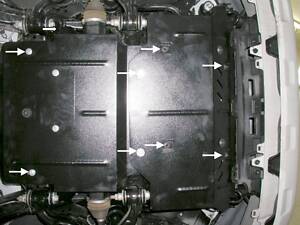 Защита двигателя Toyota Land Cruiser Prado J150 2009- Kolchuga