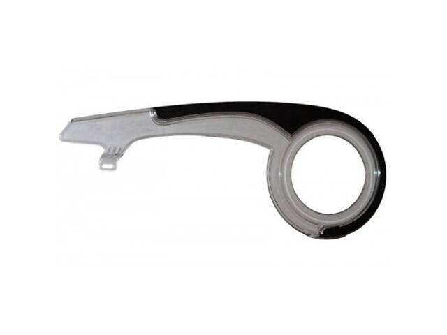 Защита цепи Jaguar Dymny 42 из колеса 28 Прозрачный/Черный (C-PZ-0295) - Фото 1