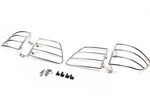 Защита задних фонарей (нерж) для Toyota Fortuner 2006-2015 гг