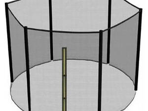 Защитная сетка для батута 10FT 312 см на 6 стоек внешняя сетка