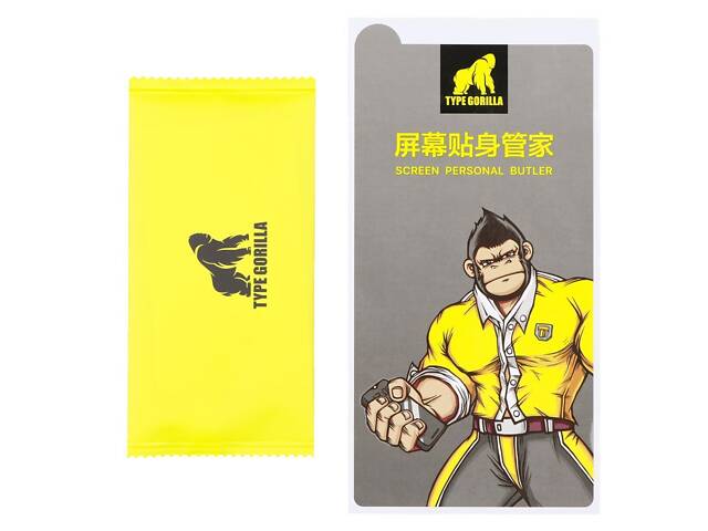 Защитное стекло Blueo Type Gorilla 2.5D Full transparent HD Glass iPhone 15 Pro - Фото 2