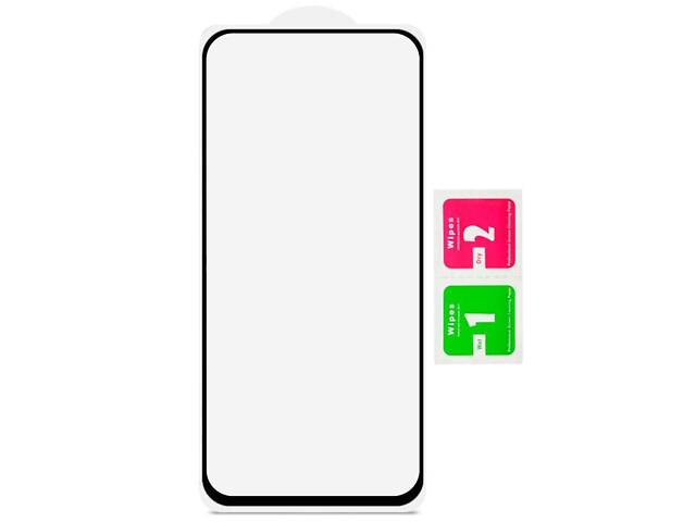 Защитное стекло Full Glue для телефона Xiaomi Redmi Note 11 5G / Note 12 / Note 12 Pro 4G - Black - Фото 2