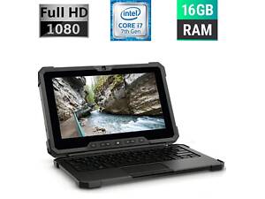Защищенный планшет Dell Latitude 7212 Rugged Extreme / 11.6'' (1920x1080) IPS / Intel Core i7-7600U (2 (4) ядра по 2.8 -