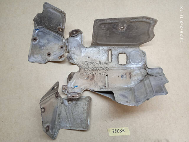 Защита коллектора ford focus 1.4 1999-2001 000078668 - Фото 1