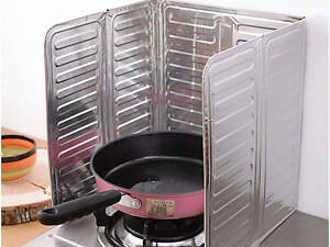 Захисний складаний щит фольга для газової плити від бризок