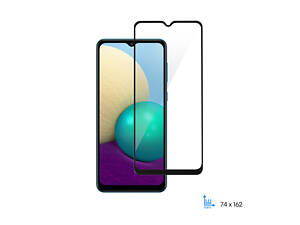 Захисне скло 2E для Samsung Galaxy A02(A022), 2.5D FCFG,(1 Pack), Black border (2E-G-A02-SMFCFG-BB)
