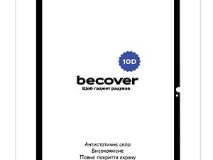 Защитное стекло BeCover 10D для планшета Samsung Galaxy Tab S10 FE 10.9' (SM-X520 / SM-X526) - Black