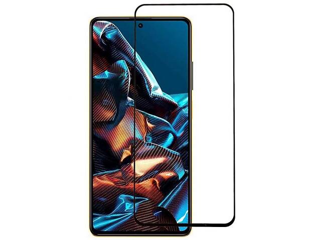 Защитное стекло Primo Full Glue для телефона Xiaomi Redmi Note 13 4G/5G / Note 13 Pro 4G/5G / Redmi Note 14s - Black - Фото 2