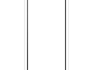 Защитное стекло SKLO 5D (тех.пак) для Realme 9 4G / 9 Pro+ Черный / Белая подложка