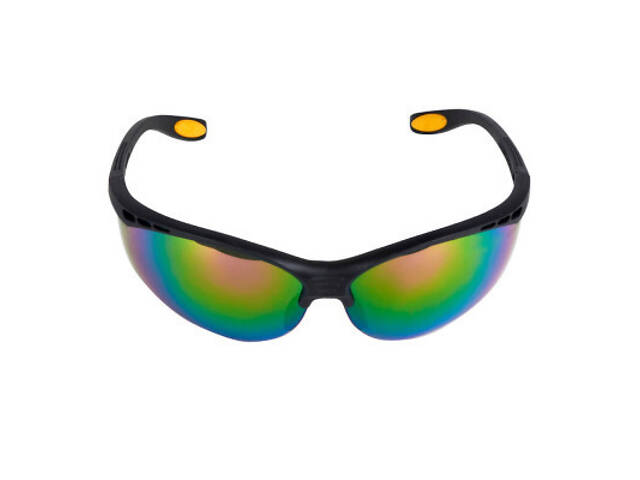 Захисні окуляри DeWALT Reinforcer, кольорові дзеркальні, полікарбонатні (DPG58-6D) - Фото 2