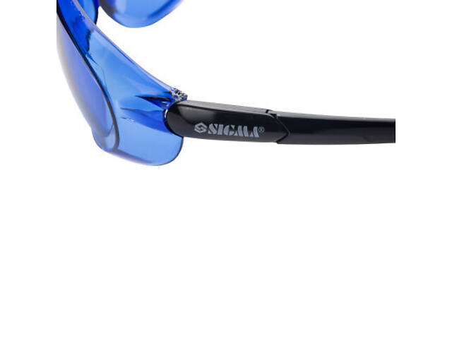 Захисні окуляри Sigma Python anti-scratch, сині (9410641) - Фото 5