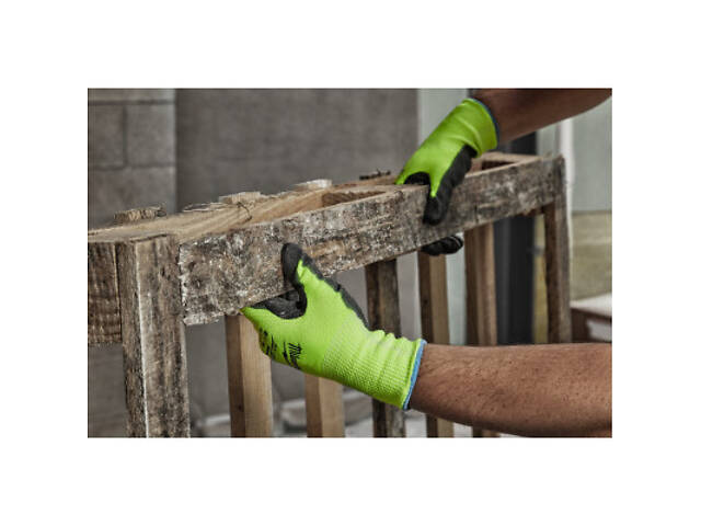 Захисні рукавички Milwaukee сигнальні з рівнем опору порізам 2, L/9 (4932479923) - Фото 2