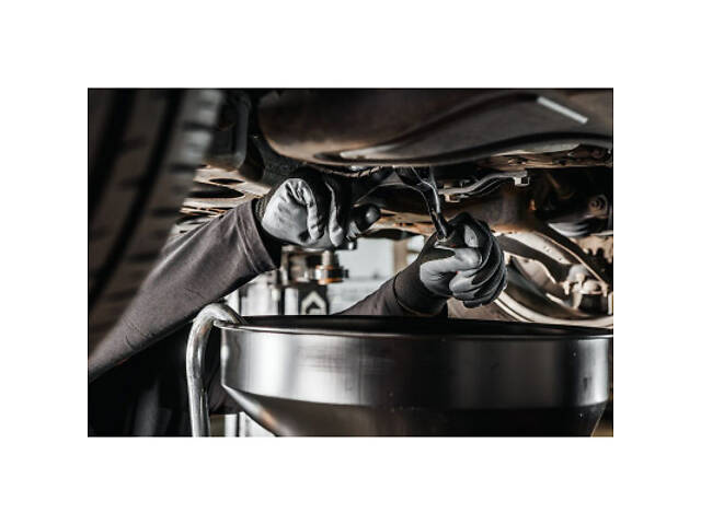 Захисні рукавички Neo Tools комплект 12шт, поліестер з нітриловим покриттям, р.9, сіро-чорний (97-647-9) - Фото 3