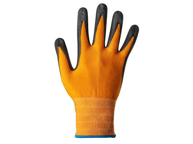 Захисні рукавички Neo Tools робочі, нейлон з нітриловими точками, р. 9 (97-621-9) - Фото 2