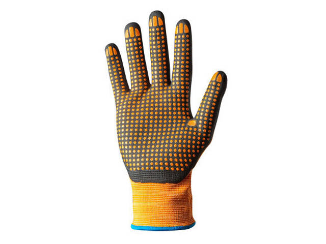 Захисні рукавички Neo Tools робочі, нейлон з нітриловими точками, р. 9 (97-621-9) - Фото 3