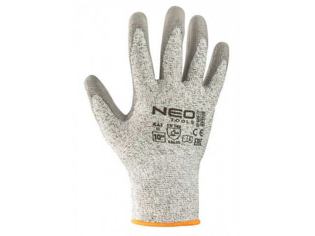 Захисні рукавички Neo Tools з поліуретановим покриттям, проти порізів, p. 9 (97-609-9) - Фото 2