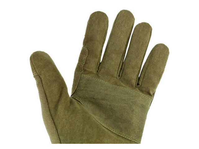Захисні рукавички Neo Tools тактичні 100% поліестер і синтетична шкіра, р.10, оливковий (97-608-10) - Фото 4