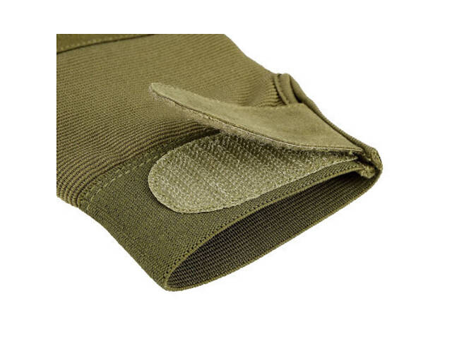 Захисні рукавички Neo Tools тактичні 100% поліестер і синтетична шкіра, р.10, оливковий (97-608-10) - Фото 7