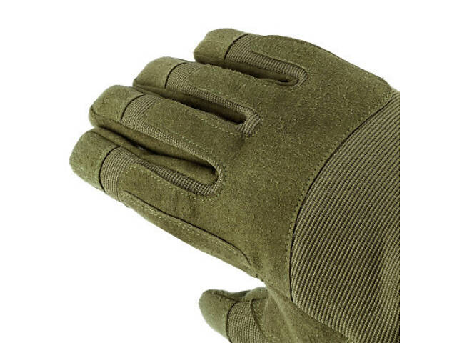 Захисні рукавички Neo Tools тактичні 100% поліестер і синтетична шкіра, р.10, оливковий (97-608-10) - Фото 9