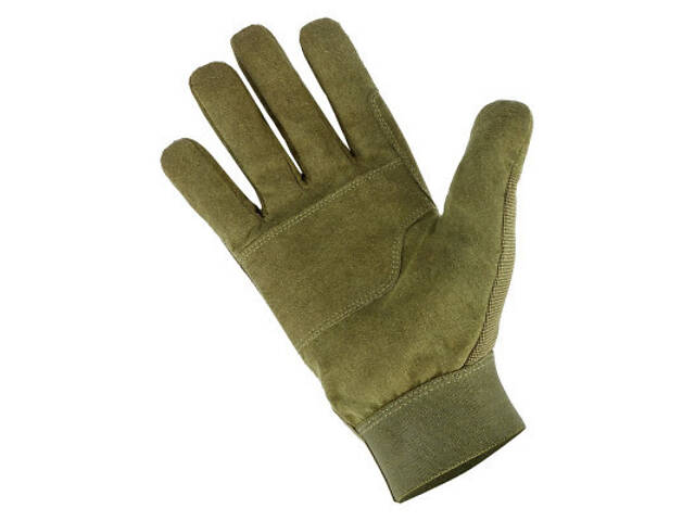 Захисні рукавички Neo Tools тактичні 100% поліестер і синтетична шкіра, р.10, оливковий (97-608-10) - Фото 10