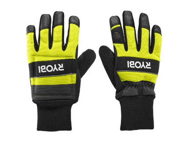 Захисні рукавички Ryobi RAC258XL для роботи з ланцюговою пилою вологозахист, р. XL (5132005712) - Фото 1